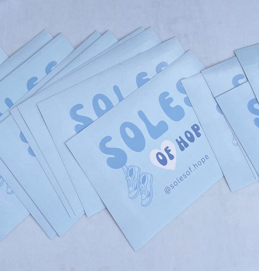 Soles of Hope Sticker